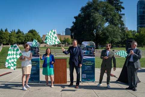 Circuit and partners wave flags to open a new Circuit service