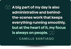 Navy Blue and White Modern Client Testimonial Instagram Post (1)