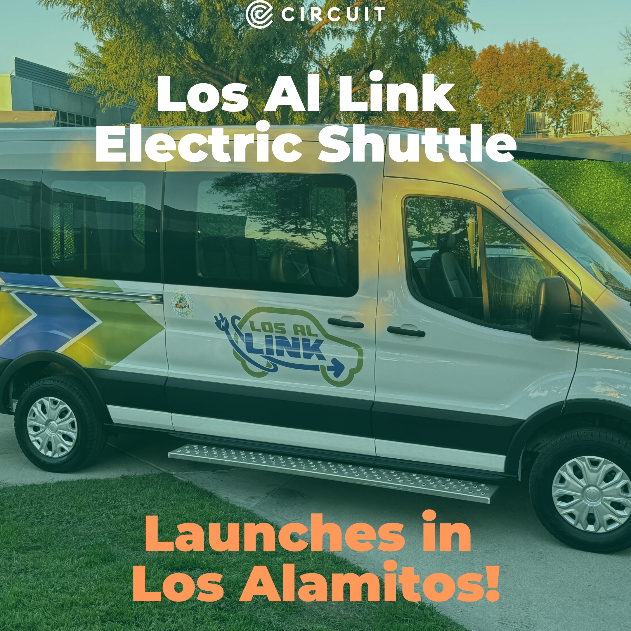 Los Al Link Electric Community Shuttle Takes Off in Los Alamitos!
