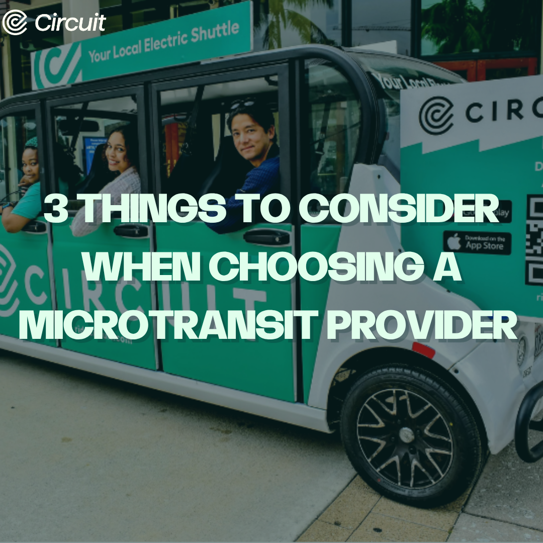 3 Things to Consider When Choosing a Microtransit Provider for Mid-Sized US Cities
