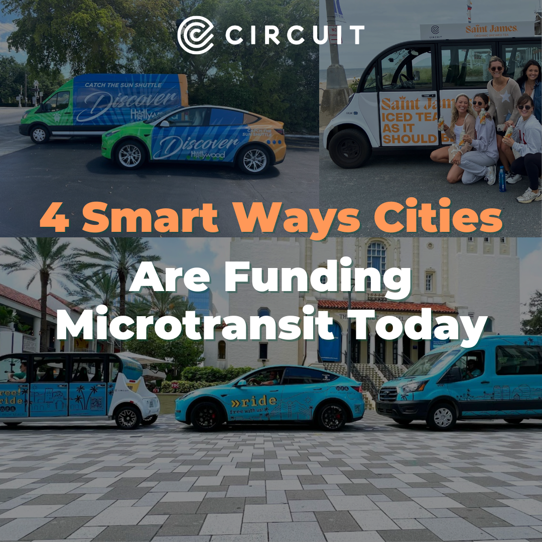 4 Smart Ways Cities Are Funding Microtransit Today