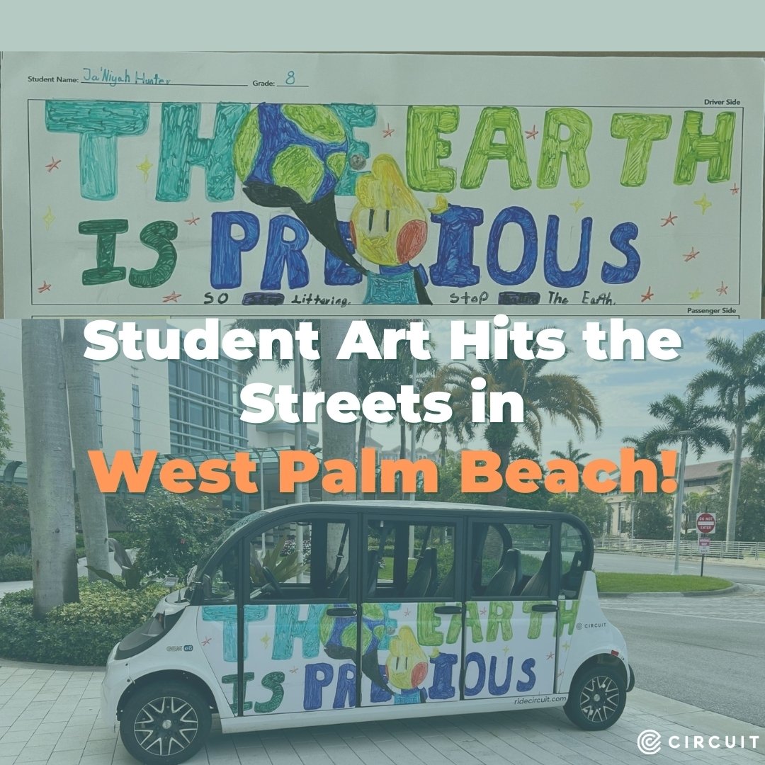 Student Art Hits the Streets in West Palm Beach!