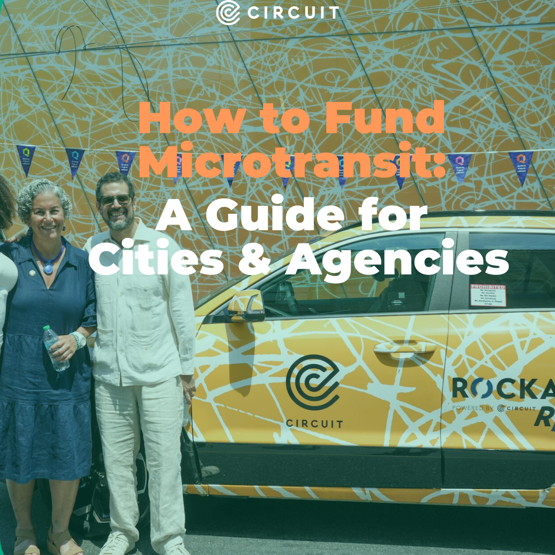 How to Fund Microtransit: A Guide for Cities & Agencies